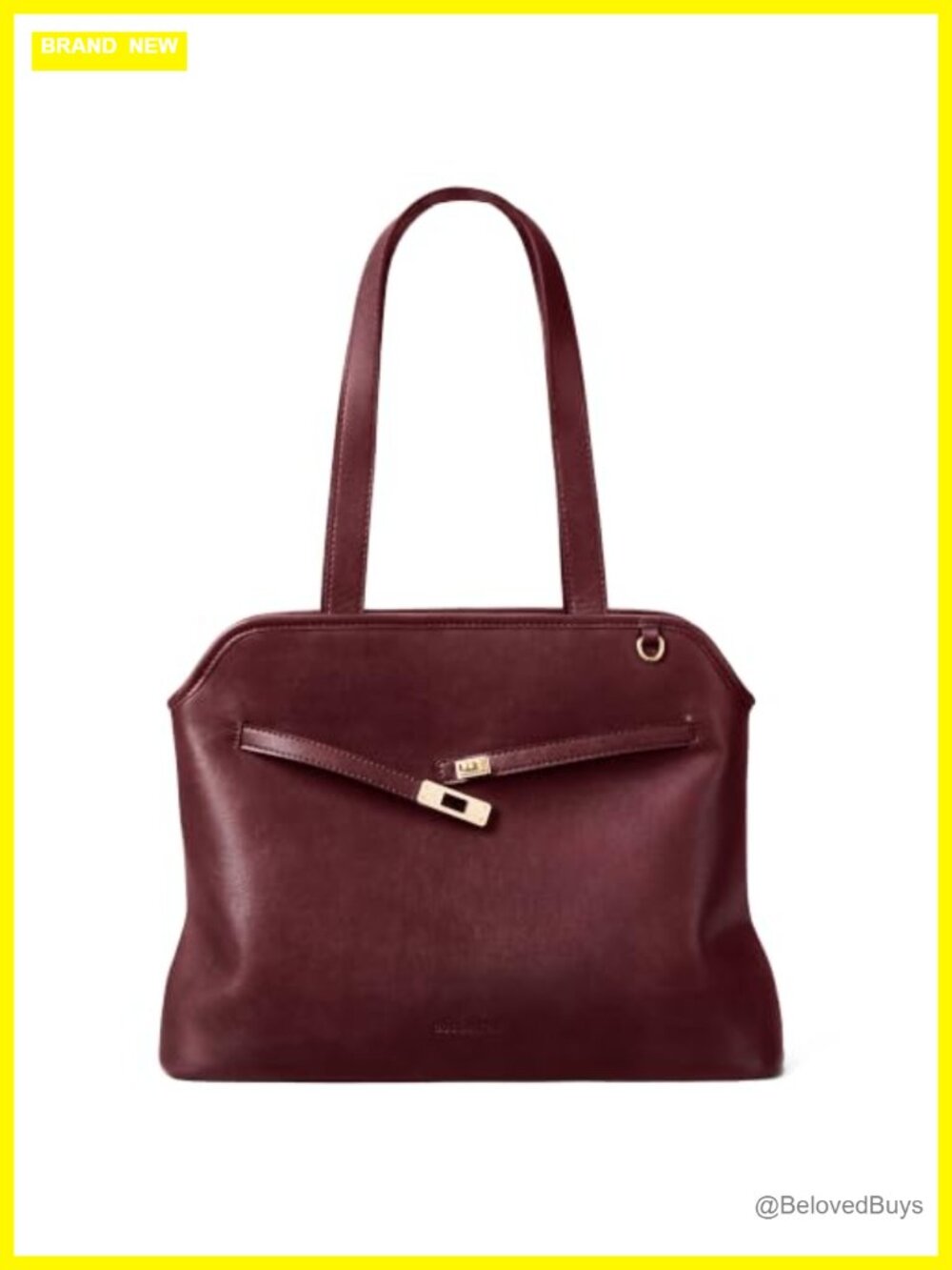 Vegan Leather Work Tote Bag Satchel Laptop Commute Shoulder Purse